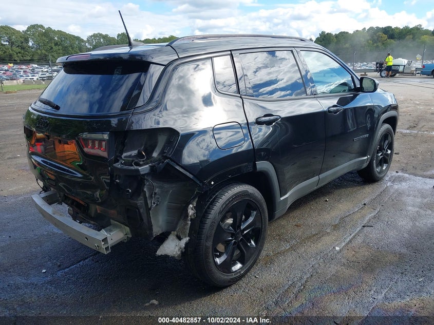 VIN 3C4NJCBB3JT407804 2018 JEEP COMPASS ALTITUDE FWD