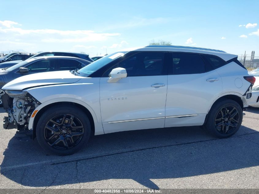 2021 Chevrolet Blazer Awd Premier VIN: 3GNKBLRS6MS502168 Lot: 40482858