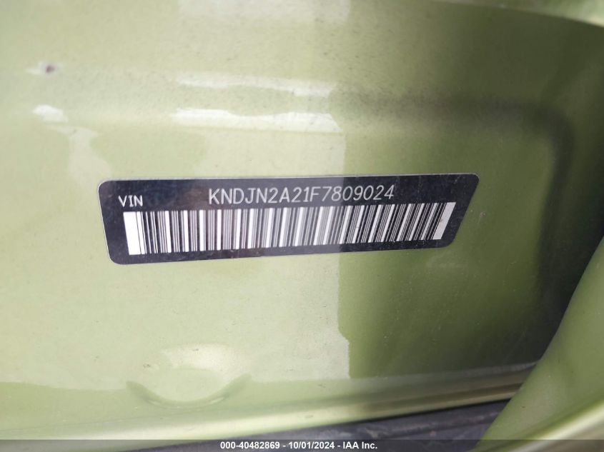 KNDJN2A21F7809024 2015 Kia Soul