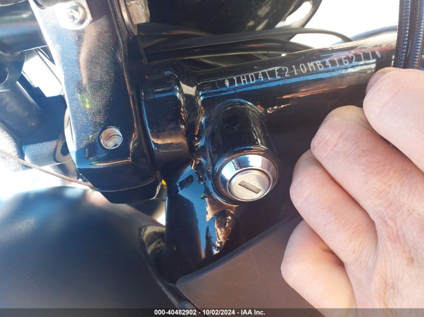 2021 Harley-Davidson Xl883 N VIN: 1HD4LE210MB416277 Lot: 40482902