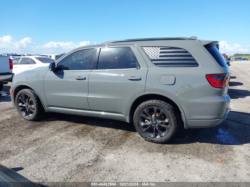 VIN 1C4RDJDG1MC634530 2021 DODGE DURANGO GT PLUS AWD