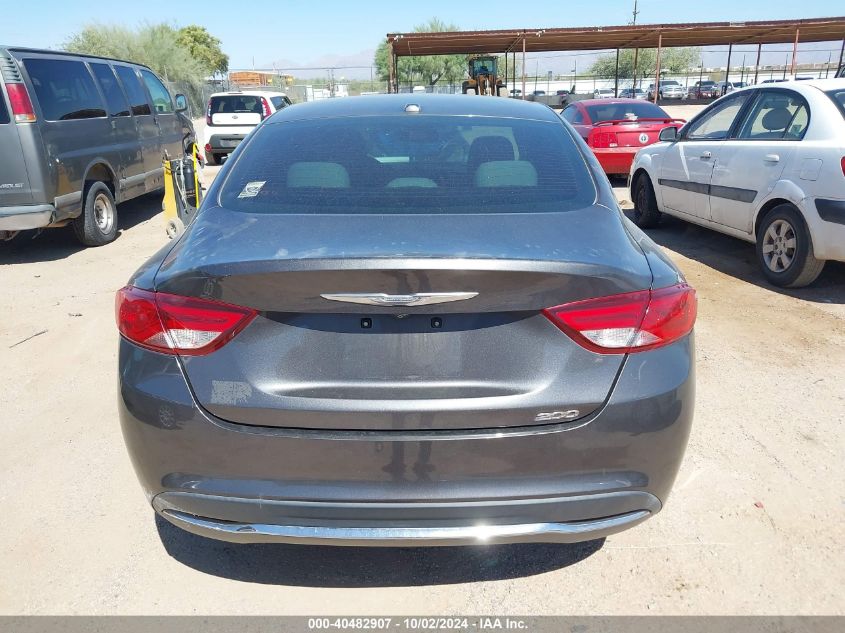 2015 Chrysler 200 Limited VIN: 1C3CCCAB7FN588422 Lot: 40482907