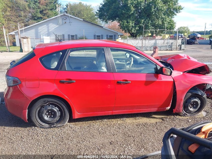 JF1GH61678H820625 2008 Subaru Impreza 2.5I