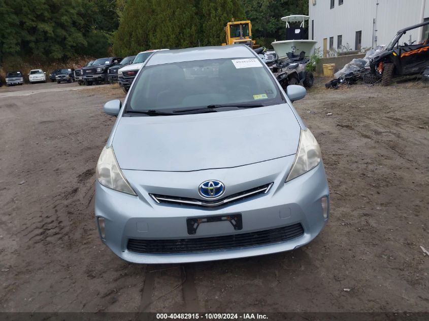 JTDZN3EU2C3025233 2012 Toyota Prius V Three