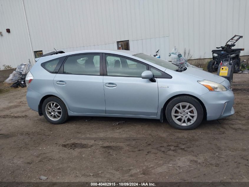 JTDZN3EU2C3025233 2012 Toyota Prius V Three