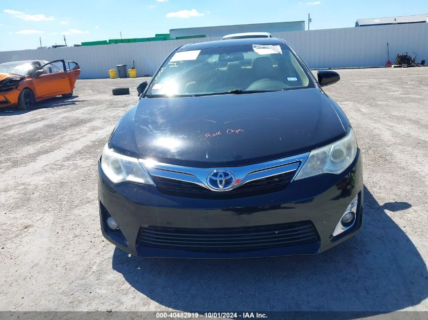 2012 Toyota Camry Hybrid Xle VIN: 4T1BD1FK7CU058823 Lot: 40482919