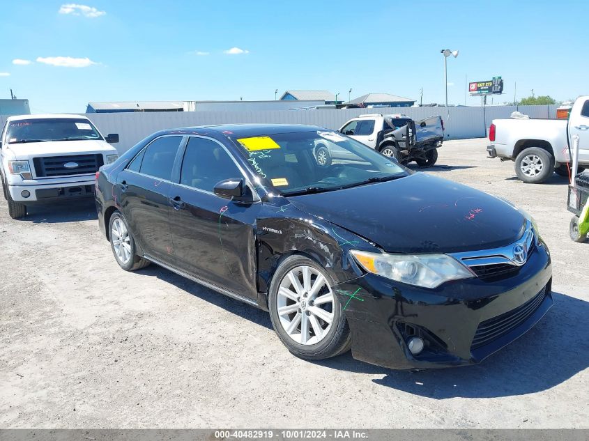 2012 Toyota Camry Hybrid Xle VIN: 4T1BD1FK7CU058823 Lot: 40482919