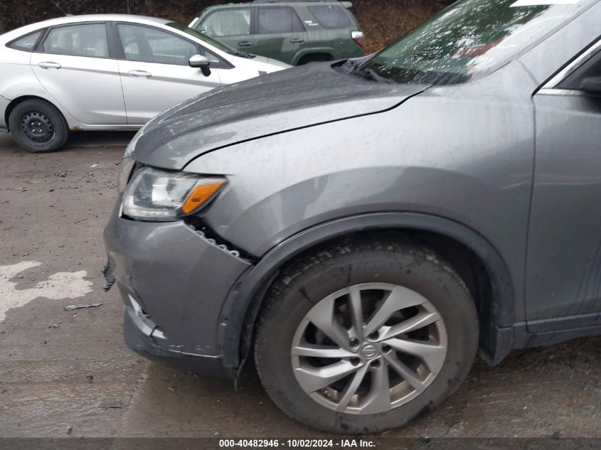 2015 Nissan Rogue Sl VIN: 5N1AT2MVXFC855191 Lot: 40482946