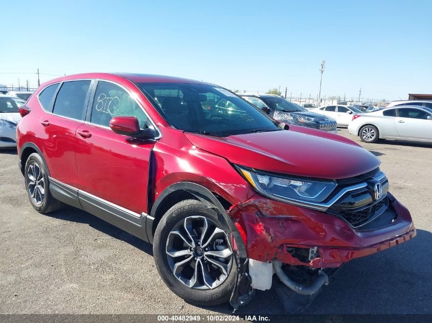 2022 Honda Cr-V 2Wd Ex-L VIN: 7FARW1H85NE007612 Lot: 40482949