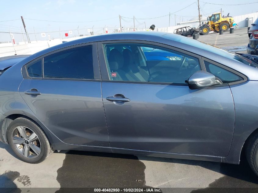 2018 Kia Forte S VIN: 3KPFL4A70JE227363 Lot: 40482950