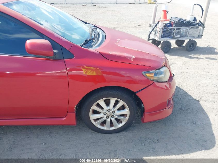 2010 Toyota Corolla S VIN: 2T1BU4EE7AC501032 Lot: 40482956