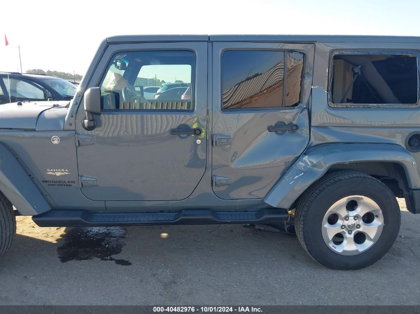 2015 Jeep Wrangler Unlimited Sahara VIN: 1C4BJWEG7FL582328 Lot: 40482976