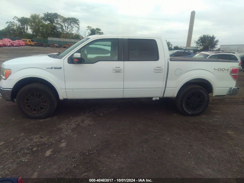 2011 Ford F-150 Supercrew VIN: 1FTFW1EF4BFA78244 Lot: 40483017