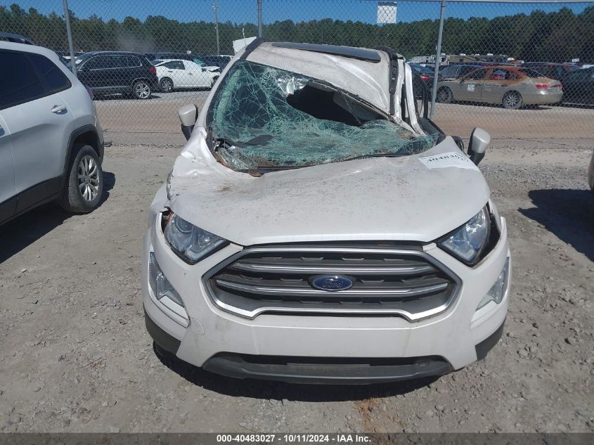 2020 Ford Ecosport Se VIN: MAJ3S2GEXLC387296 Lot: 40483027