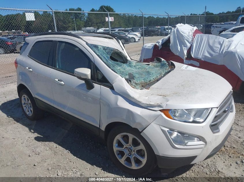 2020 Ford Ecosport Se VIN: MAJ3S2GEXLC387296 Lot: 40483027