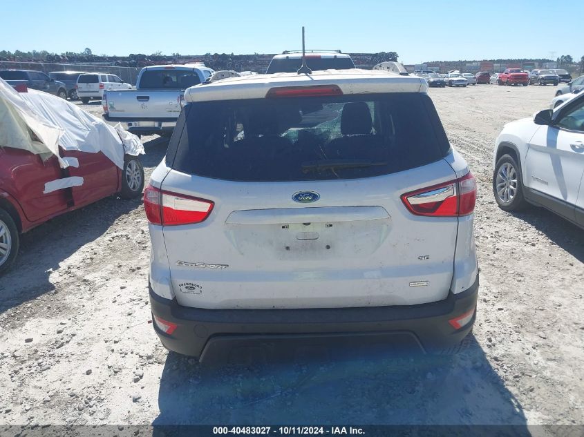 2020 Ford Ecosport Se VIN: MAJ3S2GEXLC387296 Lot: 40483027