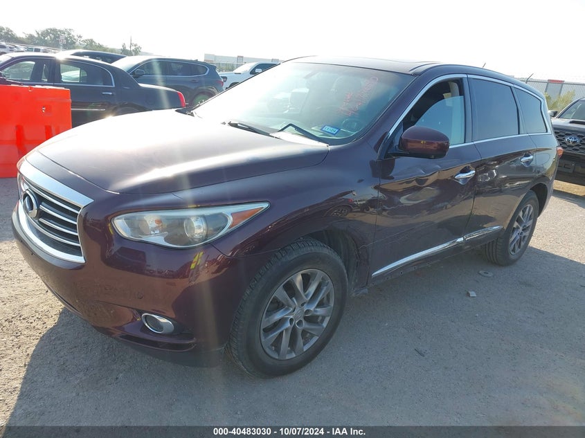 2013 INFINITI JX35 - 5N1AL0MN2DC338467