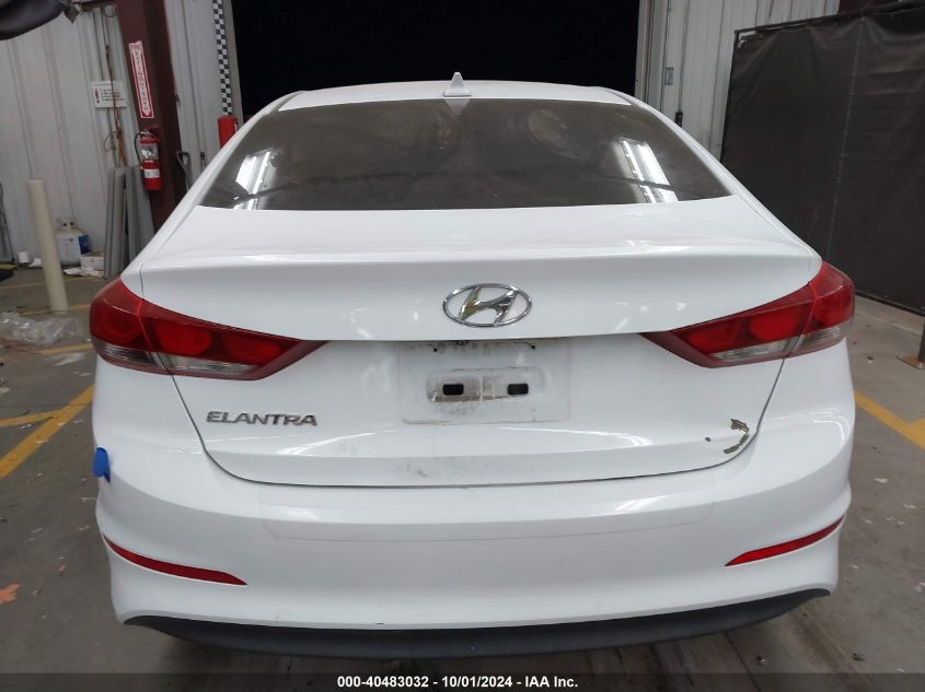 2017 Hyundai Elantra Se VIN: 5NPD84LF7HH031648 Lot: 40483032