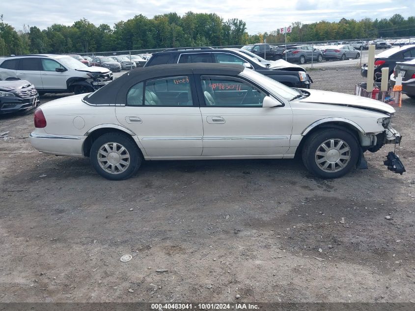 1LNHM97V6XY700660 1999 Lincoln Continental