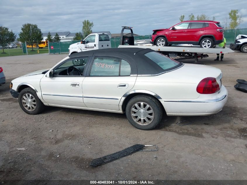 1LNHM97V6XY700660 1999 Lincoln Continental