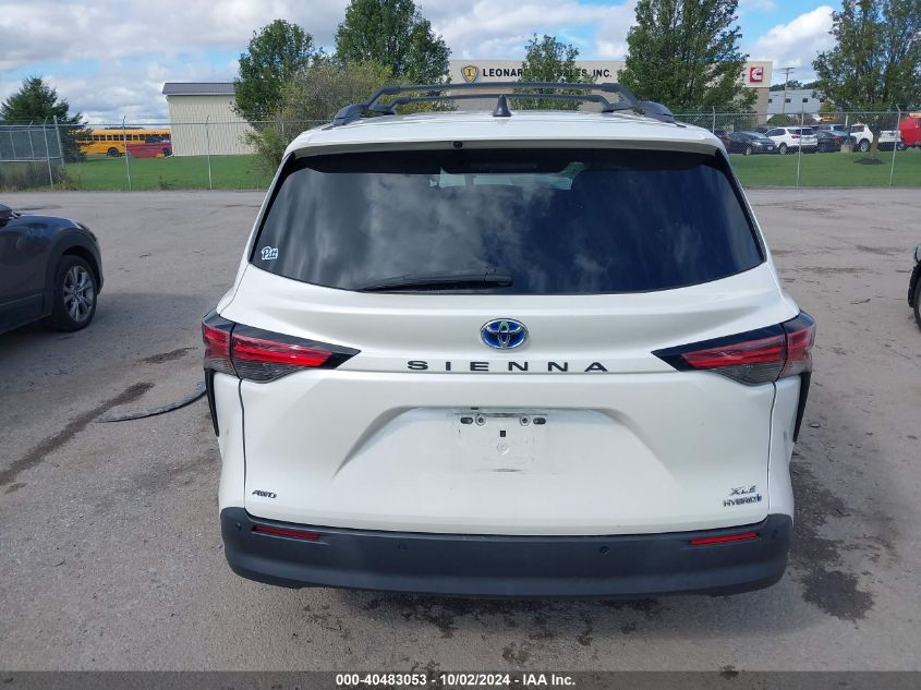 5TDYSKFC7MS020873 2021 Toyota Sienna Xle