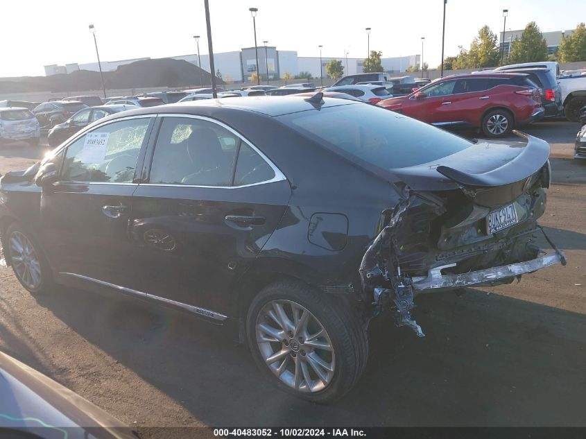 2012 Lexus Hs 250H VIN: JTHBB1BA4C2049529 Lot: 40483052