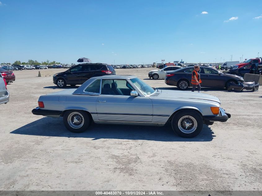 WDBBA45A1EA006758 1984 Mercedes-Benz 380 Sl