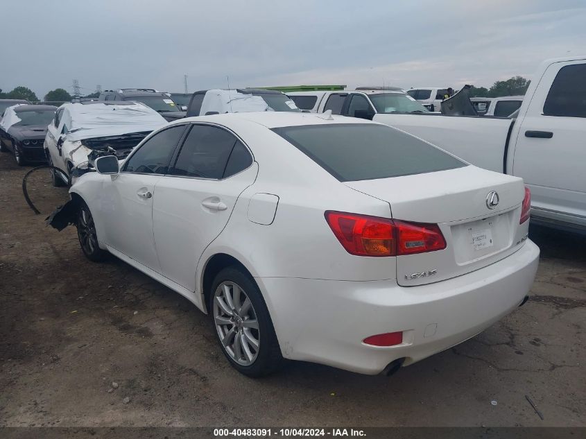 JTHCK262472010202 2007 Lexus Is 250