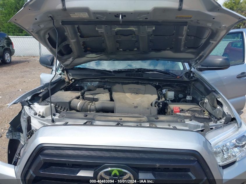 3TYRZ5CN3NT016865 2022 Toyota Tacoma Sr V6