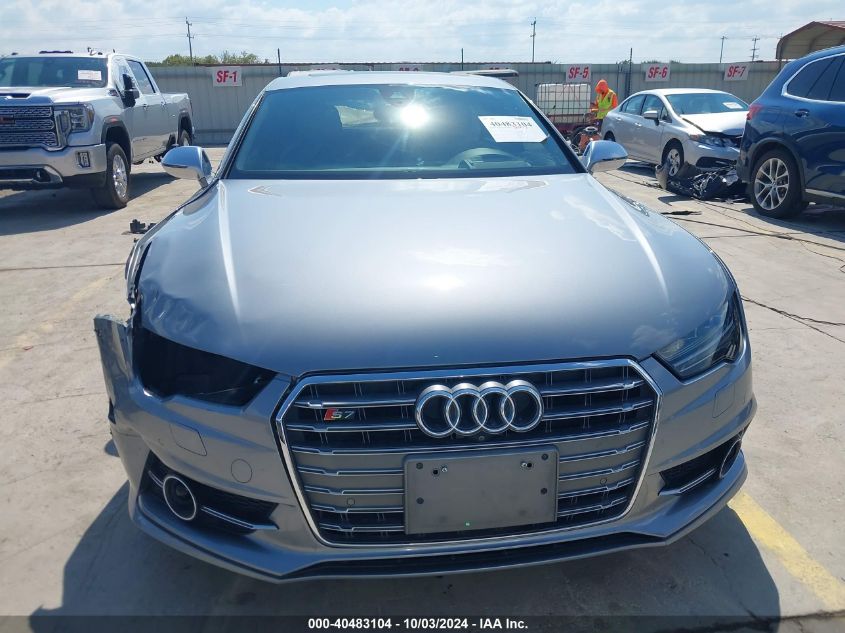 2017 Audi S7 4.0T Premium Plus VIN: WAU2FBFC6HN116660 Lot: 40483104