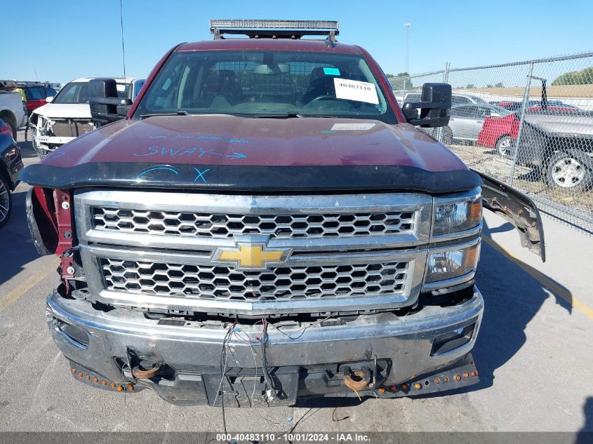 2015 Chevrolet Silverado 1500 K1500 Lt VIN: 1GCVKREC6FZ370946 Lot: 40483110