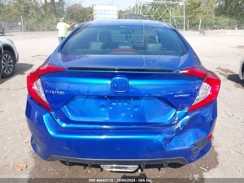 2019 Honda Civic Sport VIN: 19XFC2F81KE008600 Lot: 40483118