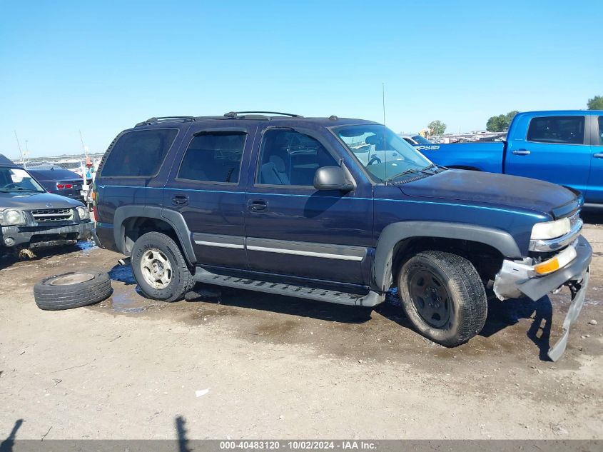 2004 Chevrolet Tahoe Ls VIN: 1GNEC13V64R235389 Lot: 40483120