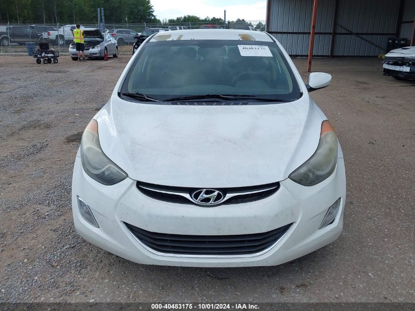 2013 Hyundai Elantra Gls VIN: 5NPDH4AE8DH162169 Lot: 40483175