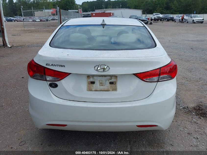 2013 Hyundai Elantra Gls VIN: 5NPDH4AE8DH162169 Lot: 40483175