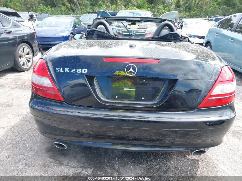 WDBWK54F88F179931 2008 Mercedes-Benz Slk 280