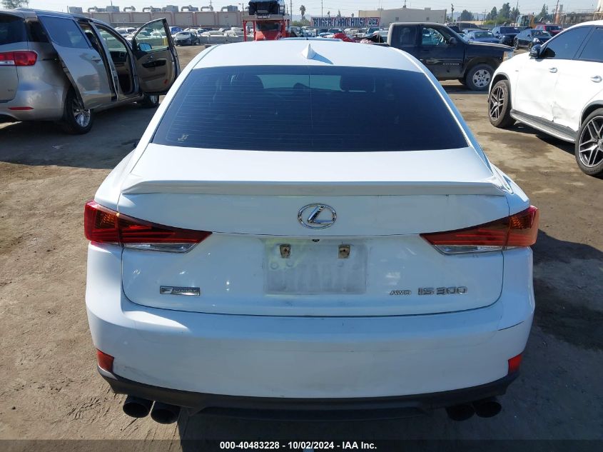 2017 Lexus Is 300 VIN: JTHCM1D2XH5018862 Lot: 40483228