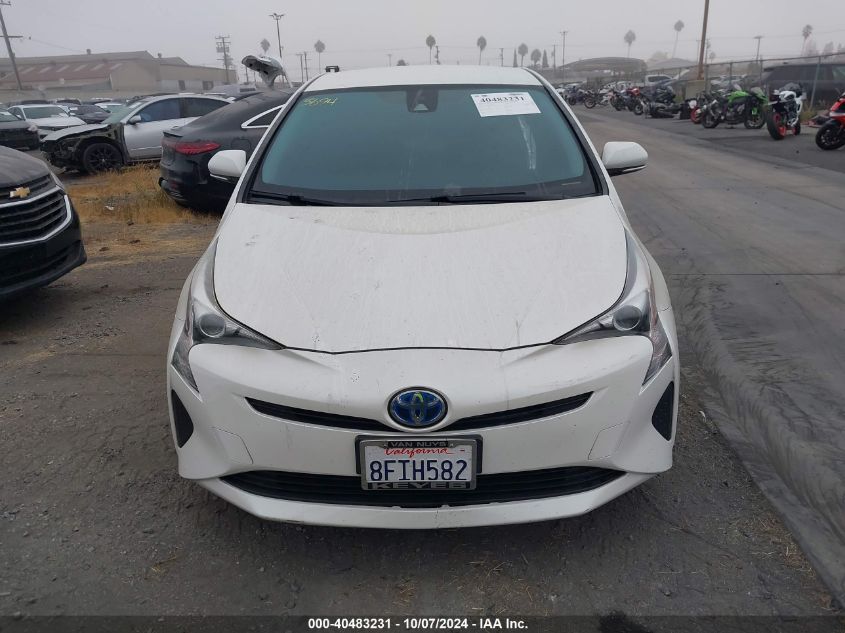 2018 Toyota Prius VIN: JTDKBRFU7J3073626 Lot: 40483231