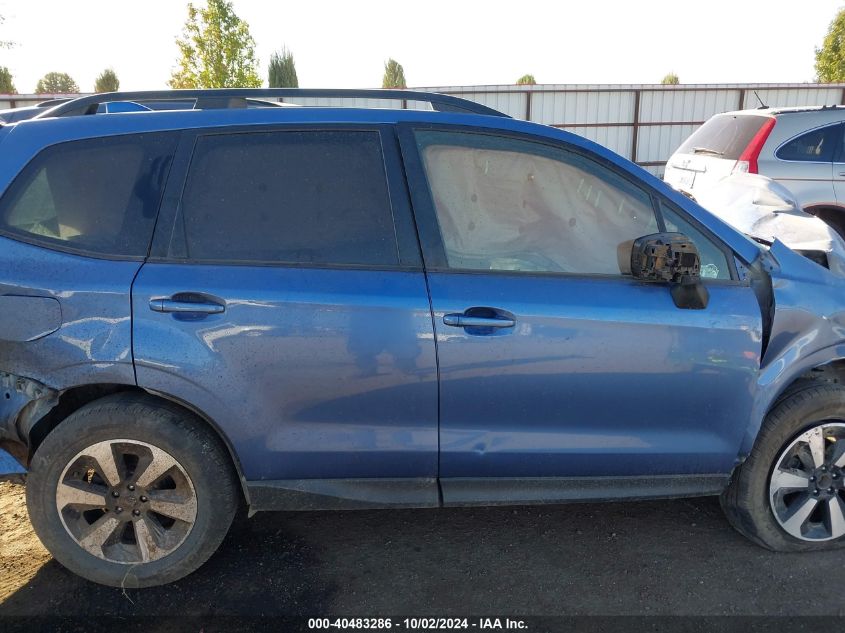 2018 Subaru Forester 2.5I Premium VIN: JF2SJAGC8JH584356 Lot: 40483286