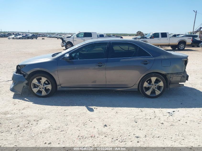 4T1BK1FKXEU538315 2014 Toyota Camry Se V6