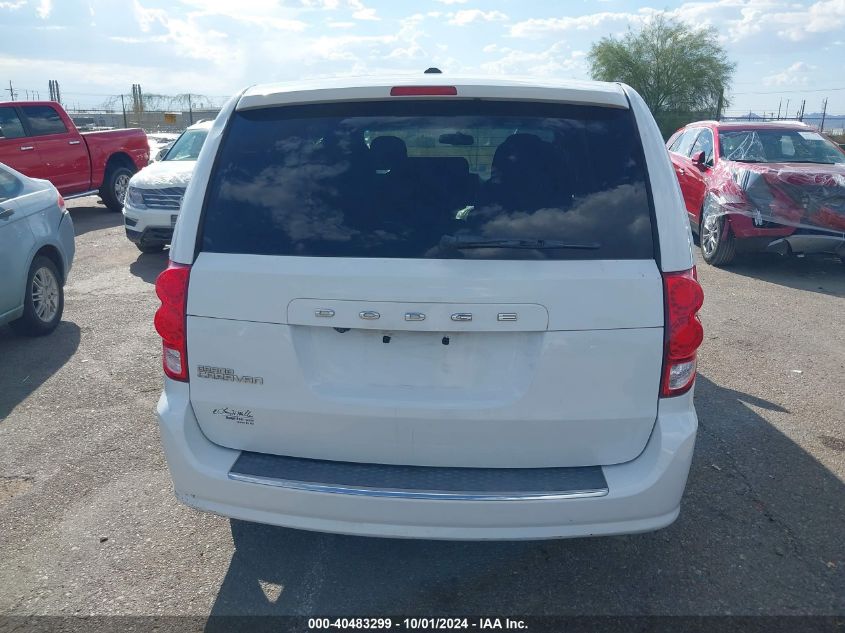 2016 Dodge Grand Caravan Se VIN: 2C4RDGBG5GR211953 Lot: 40483299