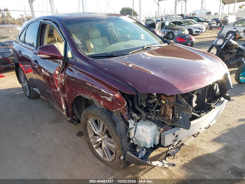 2015 Lexus Rx 450H VIN: 2T2ZB1BA9FC003339 Lot: 40483307