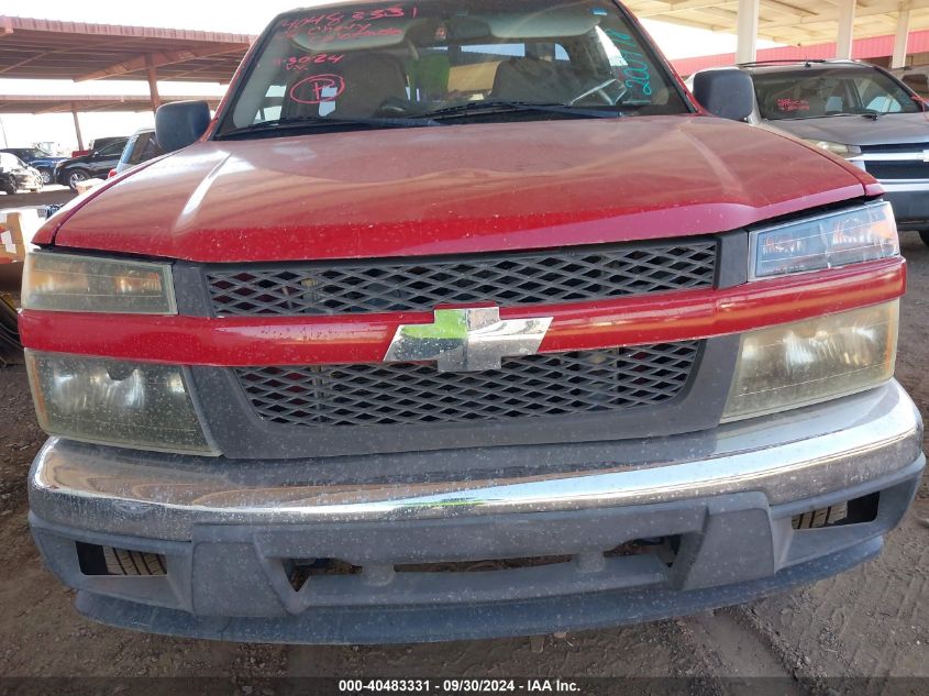 2006 Chevrolet Colorado Ls VIN: 1GCCS148968200978 Lot: 40483331