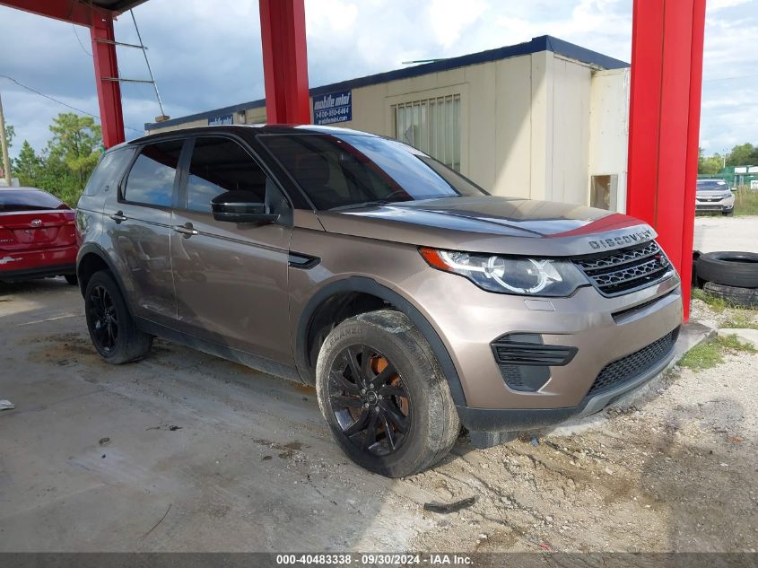 VIN SALCP2BG5HH667344 2017 Land Rover Discovery, Sp... no.1