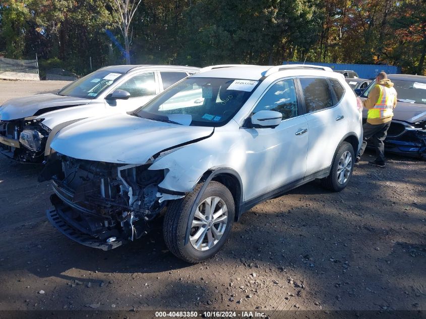 VIN JN8AT2MV1GW143175 2016 Nissan Rogue, SV no.2