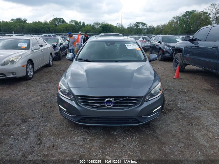 2016 Volvo S60 T5 Drive-E Premier VIN: YV126MFK7G2394015 Lot: 40483358