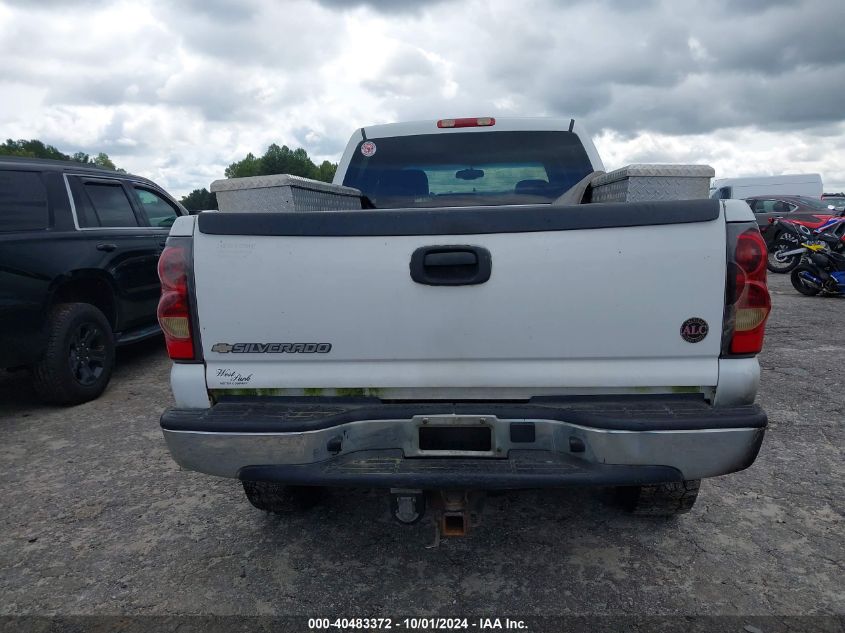 2006 Chevrolet Silverado 2500Hd Lt3 VIN: 1GCHK23D56F180265 Lot: 40483372