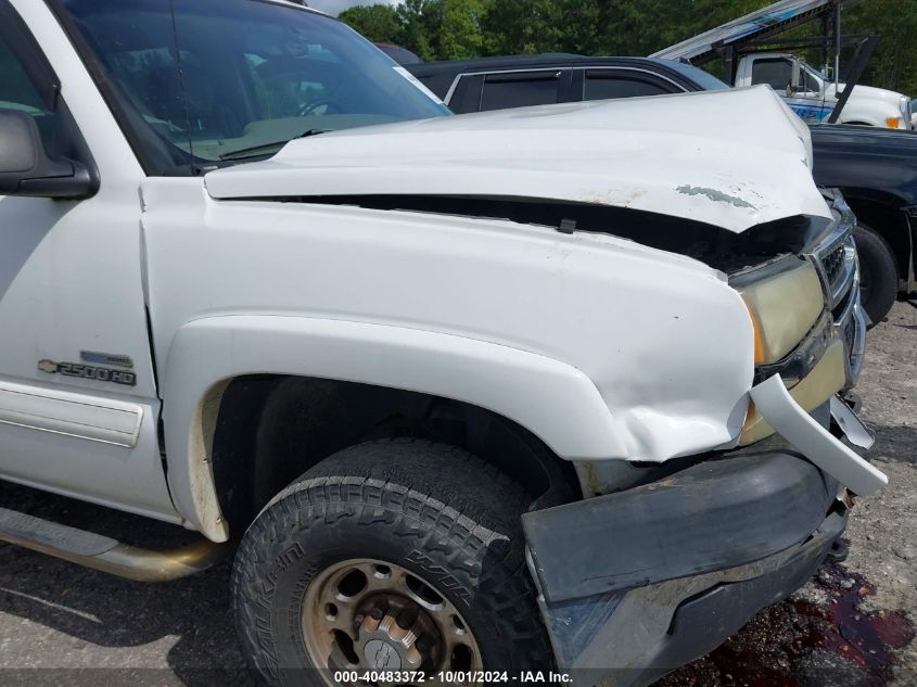 2006 Chevrolet Silverado 2500Hd Lt3 VIN: 1GCHK23D56F180265 Lot: 40483372