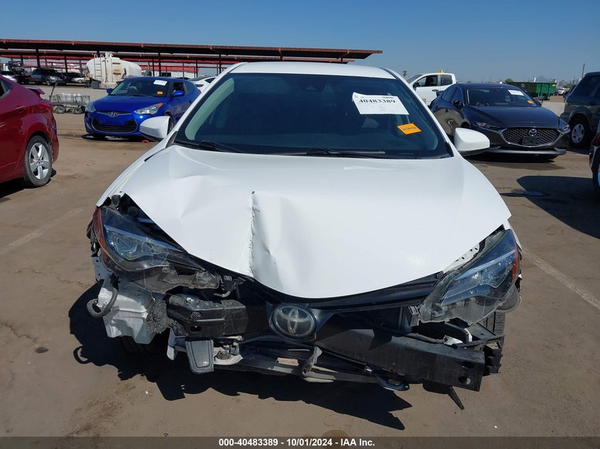 VIN 2T1BURHE0KC234214 2019 TOYOTA COROLLA LE