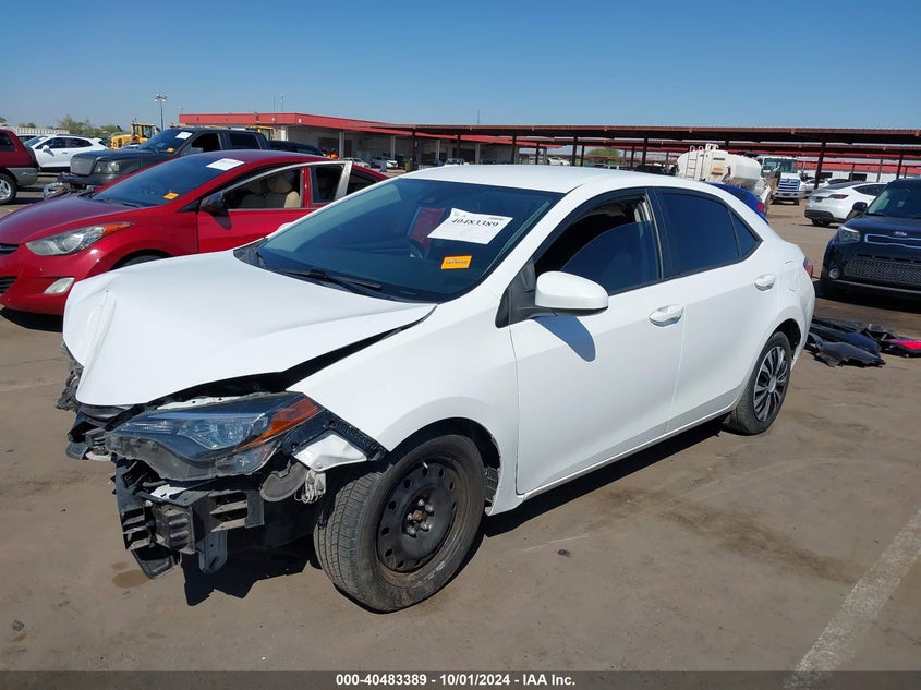 VIN 2T1BURHE0KC234214 2019 TOYOTA COROLLA LE